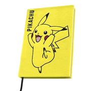 ABYSTYLE - Premium A5 Notebook Pokemon Pikachu Plush - Official Product - Hard Cover - Lined Pages - Elastic Closure