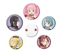 ABYstyle - PUELLA MAGI MADOKA MAGICA Key Character Badge Pack, Stainless Steel