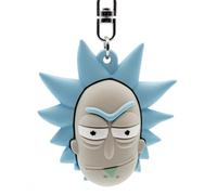 ABYSTYLE Rick & Morty Rick Sanchez 3D Premium Keychain | Novelty Keychain | Rick & Morty Merchandise | Rick Sanchez Gifts