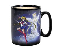OFFICIAL SAILOR MOON & CHIBI HEAT CHANGING MAGIC COFFEE MUG CUP NEW IN GIFT BOX