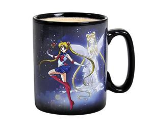 ABYstyle - SAILOR MOON - Heat Change Mug - 460 ml - Sailor moon & Chibi moon
