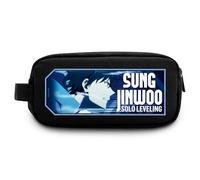 ABYSTYLE - Solo Leveling Sung Jinwoo Pencil Case - Official Product - Storage Accessory - Manga Design - Compact Size