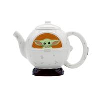 Star Wars The Mandalorian Grogu Ceramic Premium Teapot Star Wars White One Size