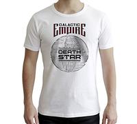 ABYstyle - STAR WARS - Tshirt - Death Star - men - white (XL)