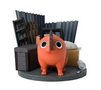 ABYstyle Studio Chainsaw Man Pochita 3.9" Tall SFC Collectible PVC Figure Statue Anime Manga Figurine Home Room Office Décor Gift