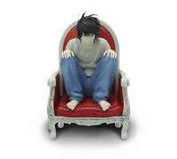 ABYSTYLE Studio Death Note Detective L SFC Collectible PVC Figure 5.5" Tall Statue Anime Manga Figurine Home Room Office Décor Gift