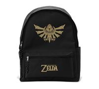 ABYSTYLE The Legend of Zelda Hylian Backpack - Official Nintendo Product - Iconic Design - Gold Finish - Size 40 cm