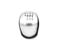 abywrpagg Compatible with Ford for Focus Mk3 2011 2012 2013 2014 2015 2016 2017 2018 1Pcs 5 6 for Speed Gear Shift Knob Auto Accessories OEM:1798600(6-Speed Silver)