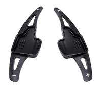 abywrpagg Compatible with Ford for Focus Modification 2015 2016 2017 2018 Aluminium Alloy Steering Wheel Shift Paddle Extension Car Accessories(Black)