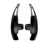 abywrpagg Compatible with Mercedes for Benz GLA for AMG 2014 2015 1 Pair Car Steering Wheel Shift Paddle Extension Sticker Interior Accessories(Black)