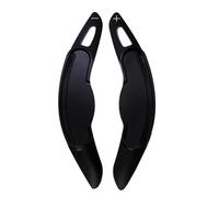 abywrpagg Compatible with Mini for Countryman for Clubman Aluminum Alloy Steering Wheel Shift Paddle Extension Cover Car Styling Accessories(Black)