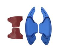 abywrpagg Compatible with Nissan for X-Trail T33 2023 2024 1 Pair Car Steering Wheel Shift Paddles Extension Sticker Interior Accessories(Type B Silver)