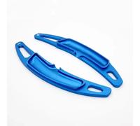 abywrpagg Compatible with Porsche 918 for Spyder 2015 2016 2017 Aluminum Car Steering Wheel Shift Paddle Extension Decoration Accessories(Silver)