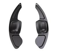 abywrpagg Compatible with VW for Passat for Sharan for Atlas 2018 2019 2020 Car Accessories Steering Wheel Shift Paddle Shifter Extension(Black)
