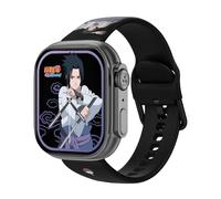 Abyx Fit Touch 5 - Sasuke Edition Smartwatch with 1.75 Inch AMOLED Touch Screen, Phone Function, Health Monitoring (Blood Pressure, Heart Rate, Sleep, SpO2) and Sport.