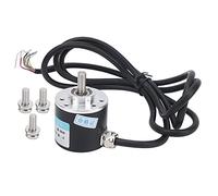 ABZ Encoder C38S6G5, Incremental Encoder with Solid Shaft, 3 - Phase Motor Reducer Equipment for Industrial Use, DC5-24V Power Supply, 6000rpm Mechanical Speed, 6mm Shaft Diamete (C38S6G5-200Z)