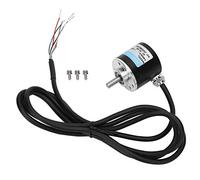 ABZ Three Phase Encoder, Incremental Rotary Encoder, 6000 Rpm Stable Output, 30KHz Frequency Module, with 1.5m Cable, for Engineering Automation, Compact Aluminum Body (200Z)