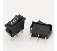AC 10A/250V 15A/125V 3 Pin ON-OFF-ON 3 Position Boat Rocker Switch 5Pcs