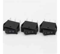 AC 10A/250V 15A/125V 3 Pin SPDT ON-OFF-ON Position Rocker Switch 5Pcs