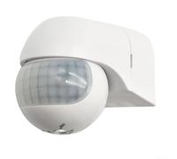 AC 110-220V Motion Detector with PIR Technology for Garden Huts Caravans and Campsites, IP44 Proof Design for Indoor and Outdoor Mounting