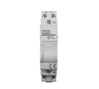 AC 110V 220V 16A Single Phase 18MM Mimi Rail 35mm Relay Switch Breaker Control by