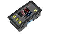 AC 110V 220V DC 12V Digital Time Delay Relay LED Display Cycle Timer Control Switch Adjustable Timing Relay Time Delay Switch(12V)