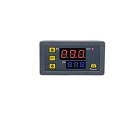 AC 110V 220V DC 12V Digital Time Delay Relay LED Display Cycle Timer Control Switch Adjustable Timing(Onecolor)