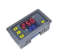 AC 110V 220V DC 12V Digital Time Delay Relay LED Display Cycle Timer Control Switch Adjustable Timing Relay Time Delay Switch(AC 110-220V)