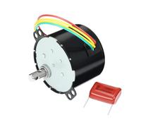 AC 110V Synchronous electronic starter 50Hz 6W 80/96RPM Output Speed Reducer electronic starter Reduction Geared Box for Gluing Machine Oven ICXLPMC