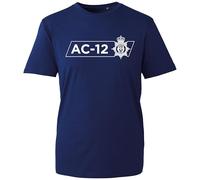 AC-12 Police Drama Fan Inspired Merchandise | Unisex Crime Series Fan Apparel (Navy, M Years)