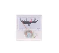 AC 150-300V DC 10-250V DC 5-75A Ammeter Mini Voltage Current Meter Tester Analog Pointer Volt Ammeter Panel Meter for Automotive Circuit Testing Charging Battery Ampere Tester Gauge