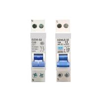 AC 1P 230V 10A 16A 20A 25A 32A Residual Current Circuit Breaker Differential Breaker Switch DZ30LE-32(Electric leakage,25A)