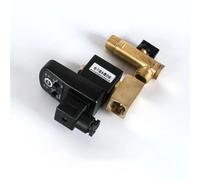 AC 220V 1/2" Electric Timer Auto Water Valve Solenoid Electronic Drain Valve for Air Compressor Condensate DN15(110 Volt)