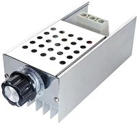AC 220V 10000W SCR Speed Controler High Power Voltage Regulator Dimming Thermostat Governing Temperature Governor Fan Motor Controller