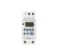 AC 220V 230V 110V DC 12V 24V 48V 15A 30A THC15A Din Rail Weekly 7 Days Programmable Digital Time Switch Relay Timer Controller(1NO 48V AC DC)