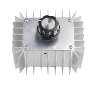 AC 220V 5000W SCR Voltage Regulator Dimmer Thermostat Controller for Motor Rotation Control Electric Furnace Water Heater Lamp with Aluminum Case