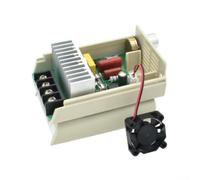 AC 220V Input 4000W Voltage Regulator with Adjustable Output and Brushless Air Cooling for Lighting and Heating Devices