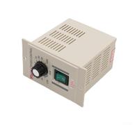 AC 220V to DC 180V Variable Speed Motor Controller for 0-400W DC Motors, Knob Speed Control with Soft & Stepless Regulation, V Panel Mount