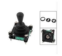 AC 240V 5A 4NO 4NC Momentary 2.5mm Fixing Thread Joystick Switch