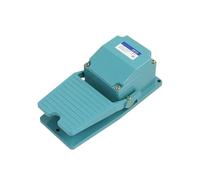 AC 250V 15A 1NO 1NC Momentary Treadle Pedal Foot Switch w Cable Gland TFS-402 Green