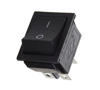 AC 250V 16A 4 Pin ON/Off I/O 2 Position DPST Snap in Boat Rocker Switch 28x21mm