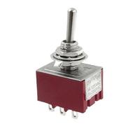 AC 250V 2A 125V 5A 9 Pins ON/ON 2 Position 3PDT Toggle Switch