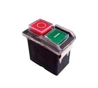 AC 250V 6/4A Waterproof Pushbutton Machine Saw Cutter Drill On Off Control Box Switches Electromagnetic Push Button Switch IDGTTLDF