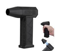 Ac-27 Air Duster, 2025 New Air Duster Ac-27, Compressed Air Duster PC Cleaner, 130000RPM Electric Air Blower, 3-Speed Cordless Rechargeable Mini Air Blower, Jet Blower for Office, Car, Home (Black)