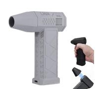 Ac-27 Air Duster, 2025 New Air Duster Ac-27, Compressed Air Duster PC Cleaner, 130000RPM Electric Air Blower, 3-Speed Cordless Rechargeable Mini Air Blower, Jet Blower for Office, Car, Home (Grey)