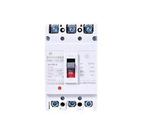 AC 3P 4p Air Switch Molded Case Circuit Breaker MCCB Short Circuit Overload Protection 63/125/250/400/630A(4P,32A)