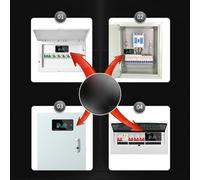 AC 50-300V Digital Power Meter with 0-100A Current Measurement, Real-Time Wattage & Energy Tracking (0.01-19999 kWh), Reset Function and CT Shunt Support