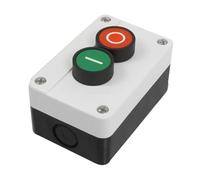 AC 600V 10A Red Green Sign Ignition Momentary Push Button Switch Station N/O N/C IDGTTLDF