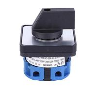 AC 660V 20A 2 Position Cam Switch, 4 Terminals Rotary Changeover Cam Switch Box KzHgIdRY