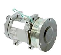 AC A/C Compressor Compatible with Sanden SD7H15 Carterpillar 4301 4769 1630872 1521837 618778 10360361 163-0872 58778 5316 967272 PV8 24V